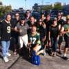 Group pic in Green Bay with Steve and Woody and Joe Cahn...What a great time we had...Love those fans from Green Bay!