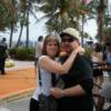 Angie & Sparky in South Beach...