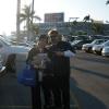       Angie & Sparky @ Dolphin Stadium for "The Big Game"