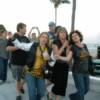 Look!! It's Ginny, Vokka and Tequila...Walking on the beach in Ft. Lauderdale obeying the open container law!!