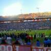    View from our seat @ "The Big Game"  Row 4 on the ten yard line...not bad heh??...Thanks Charlie!!!